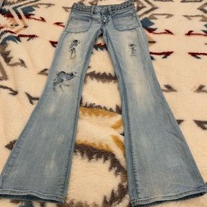 American Eagle flare jeans